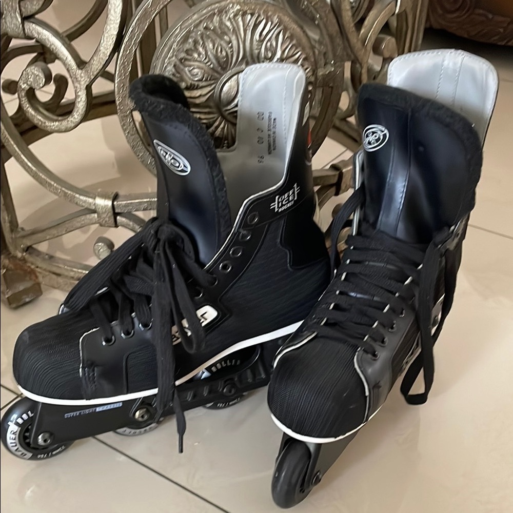 Bauer Black Inline Skates